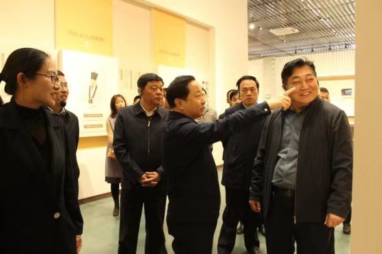 山东农业农村厅李希信厅长来黄精智能工厂参观