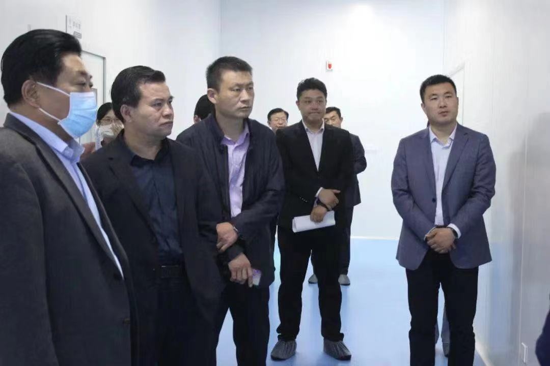 市政府研究室调研考察泰山黄精“工业+旅游”智能工厂指导免疫力经济发展